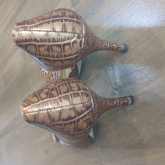 Anne Klein Open Toe Stiletto Heels - Picture 5 of 5